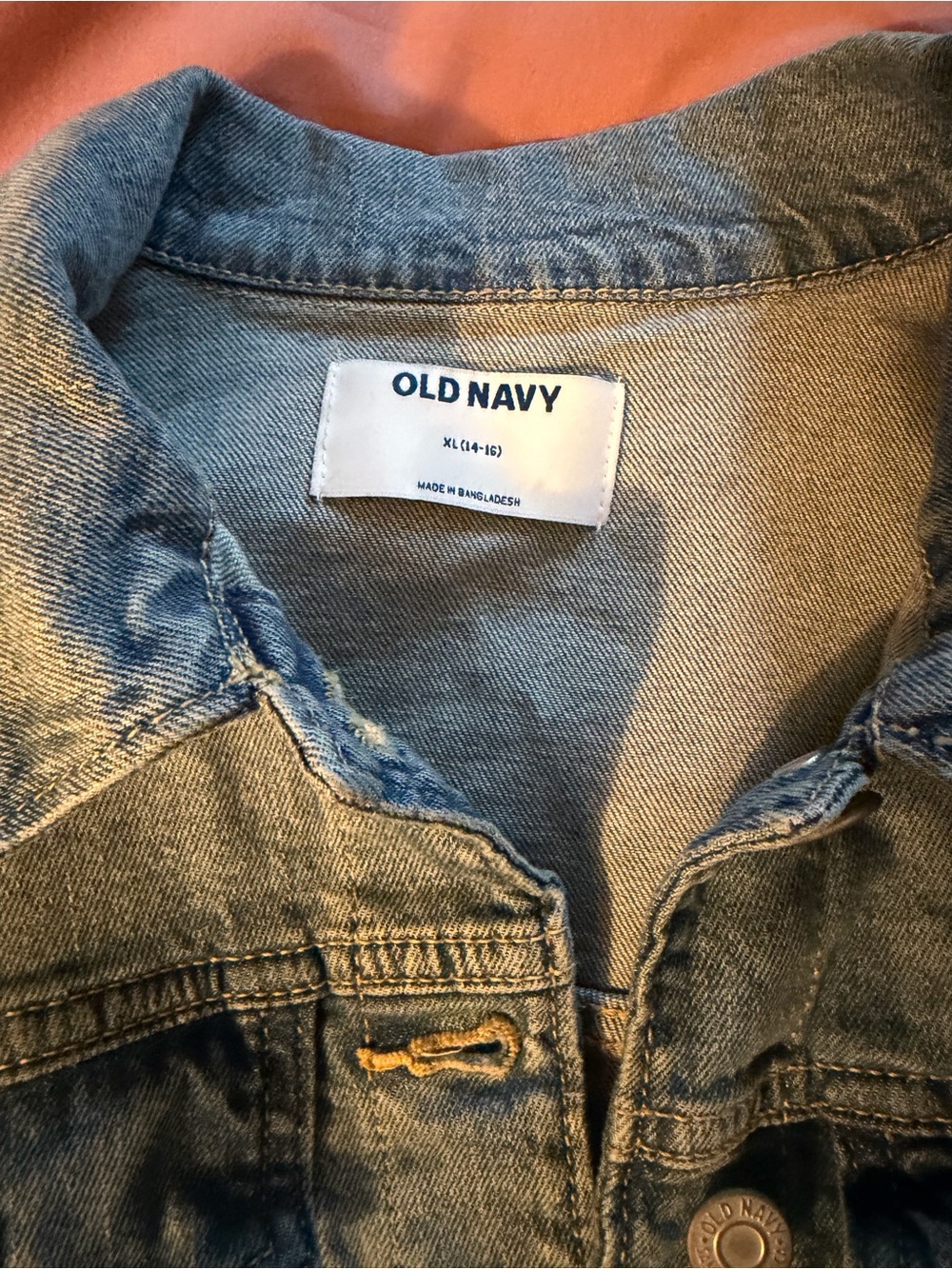 Old Navy girls Denim Jacket - Faded Blue